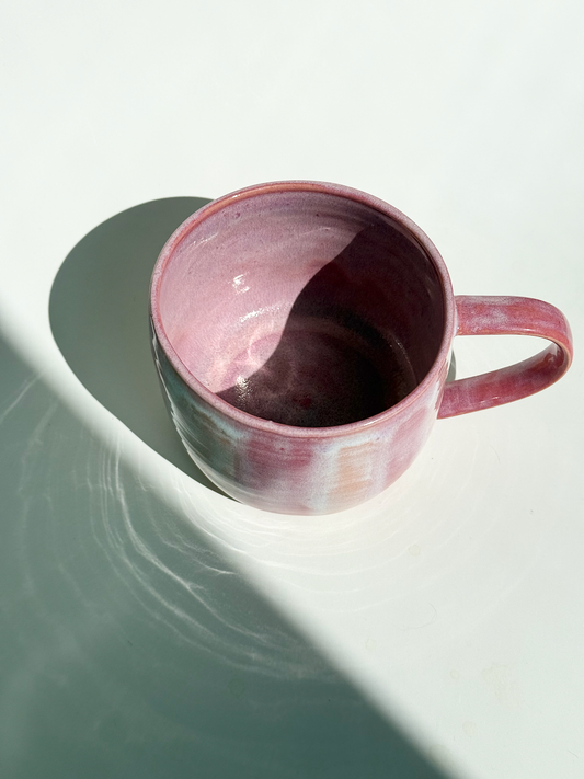 Sunset Stripe Ceramic Mug