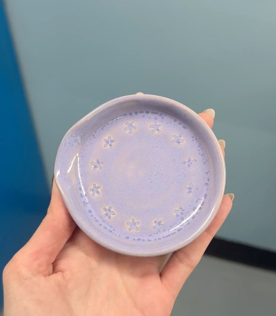 Small Lavender Spoon Rest