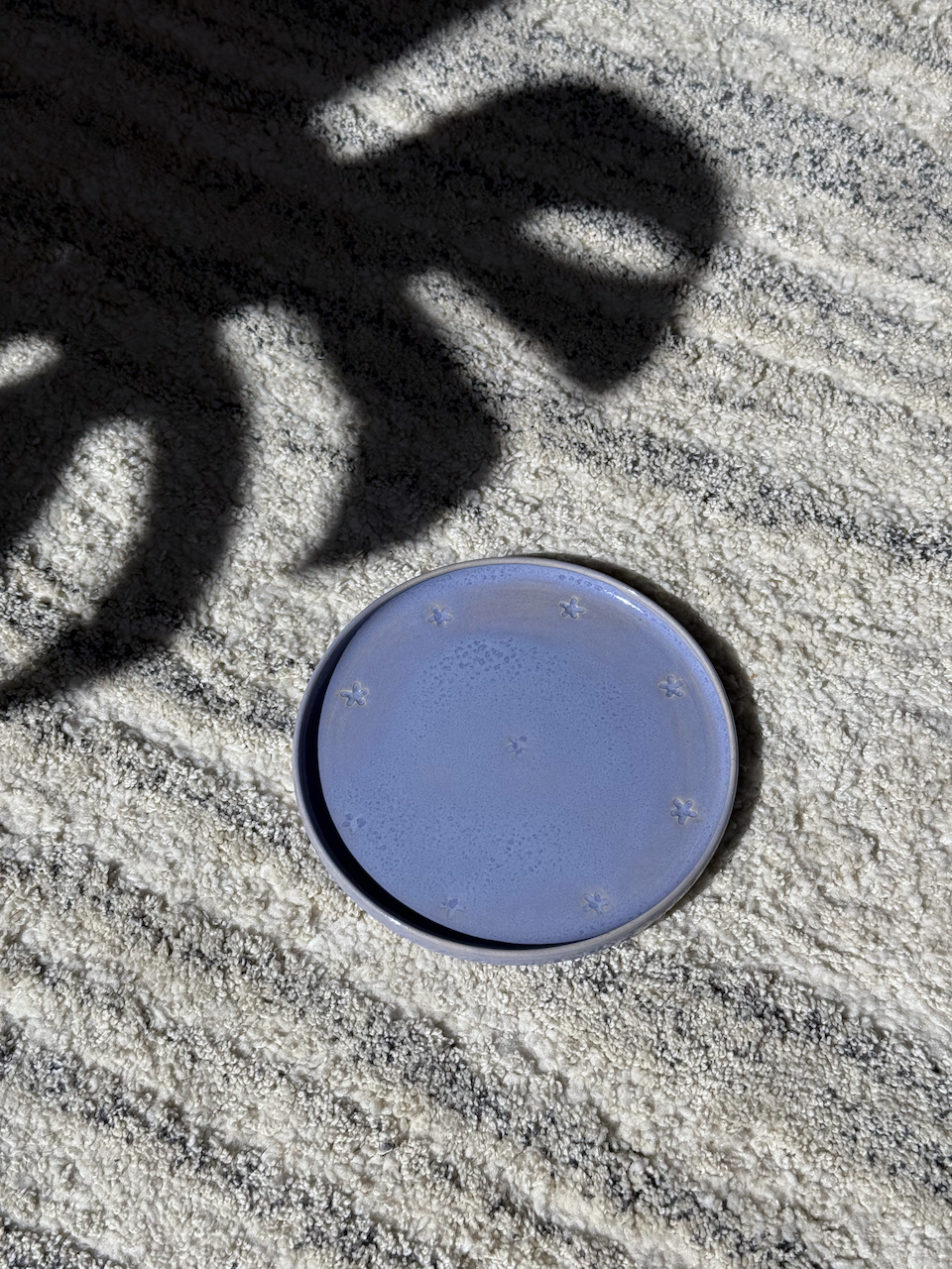 Lavender Ceramic Small Star Plate
