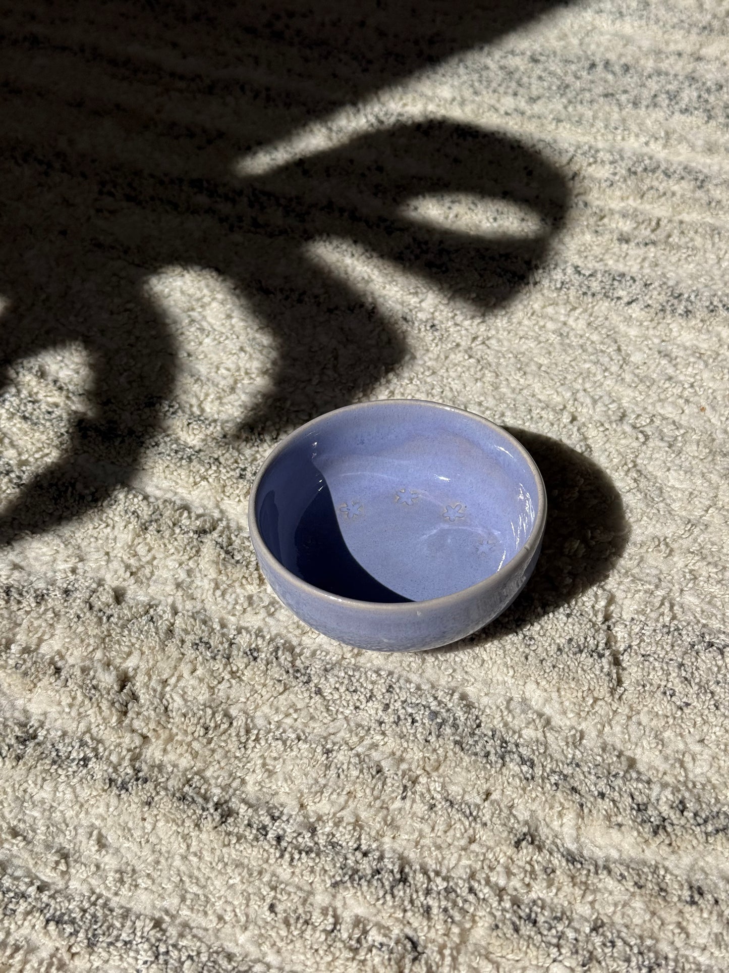 Lavender Ceramic Mini Star Bowl