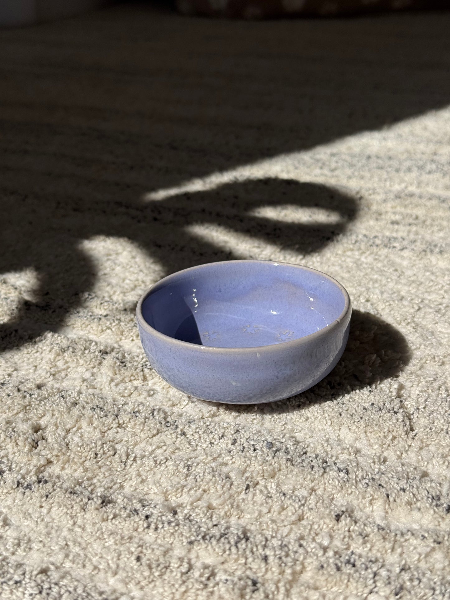 Lavender Ceramic Mini Star Bowl