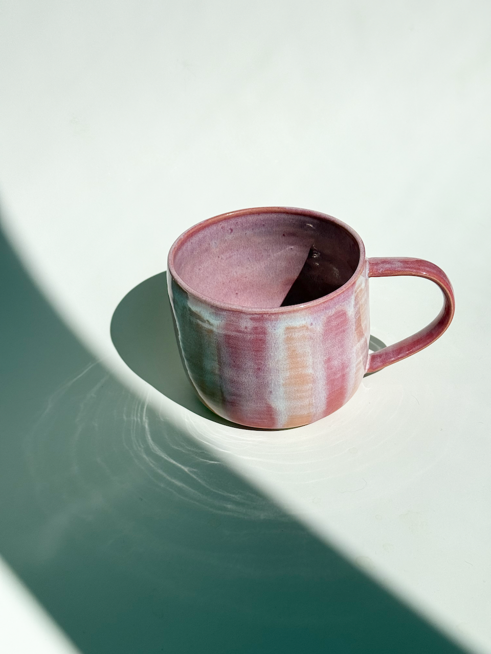 Sunset Stripe Ceramic Mug