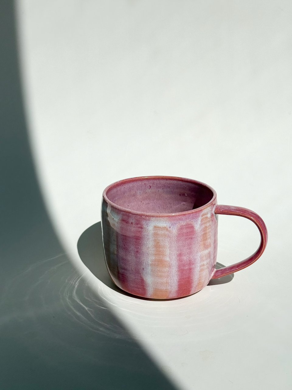Sunset Stripe Ceramic Mug