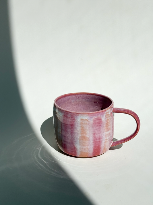 Sunset Stripe Ceramic Mug