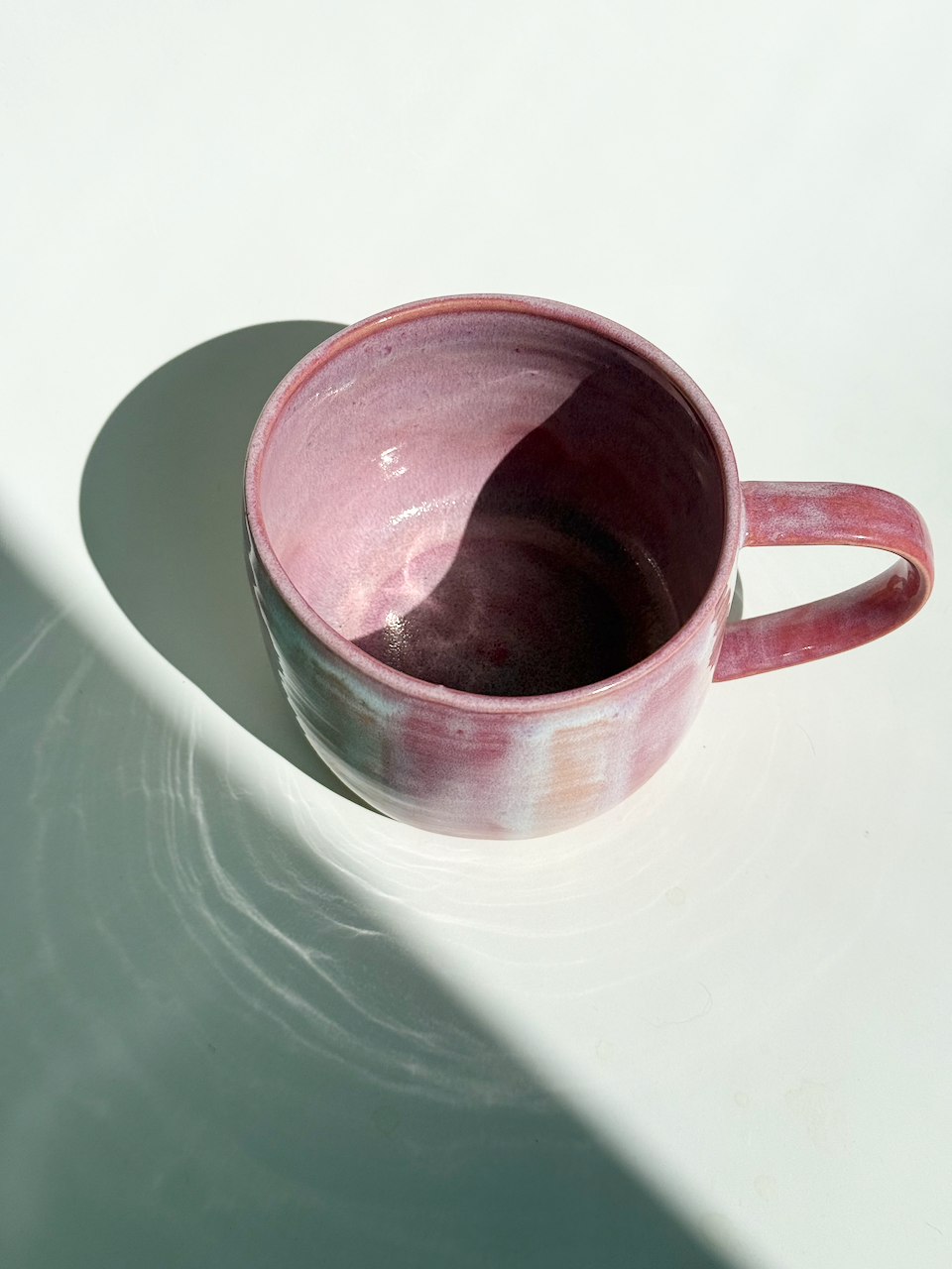 Sunset Stripe Ceramic Mug