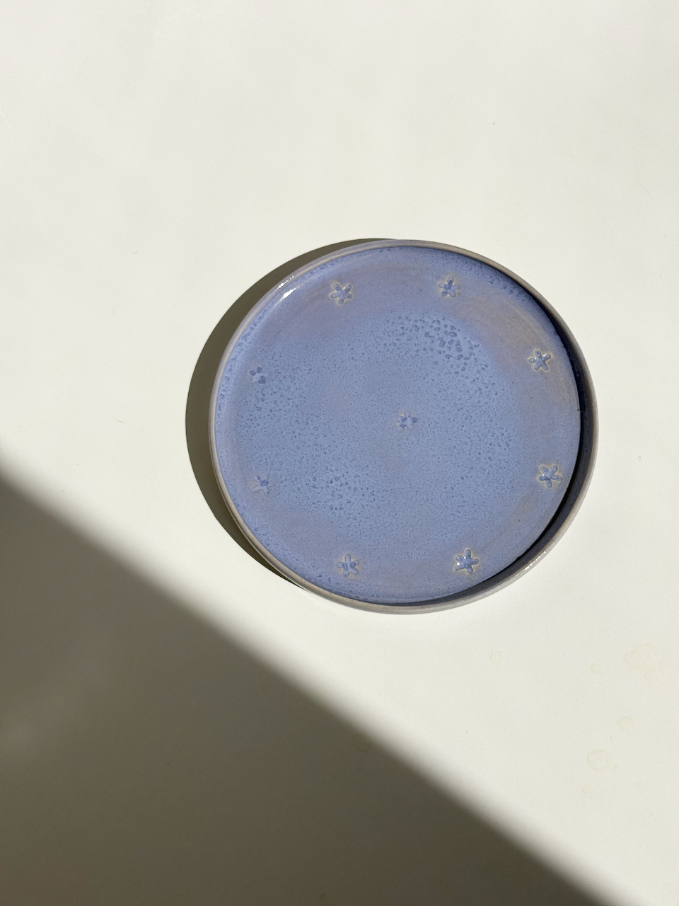 Lavender Ceramic Small Star Plate