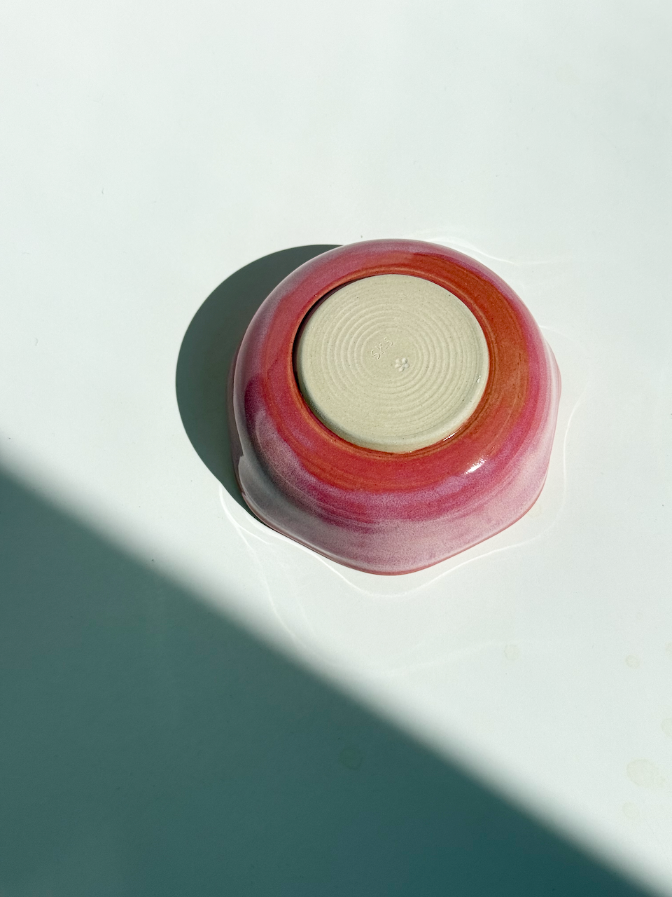 Pink Ceramic Mini Petal Bowl
