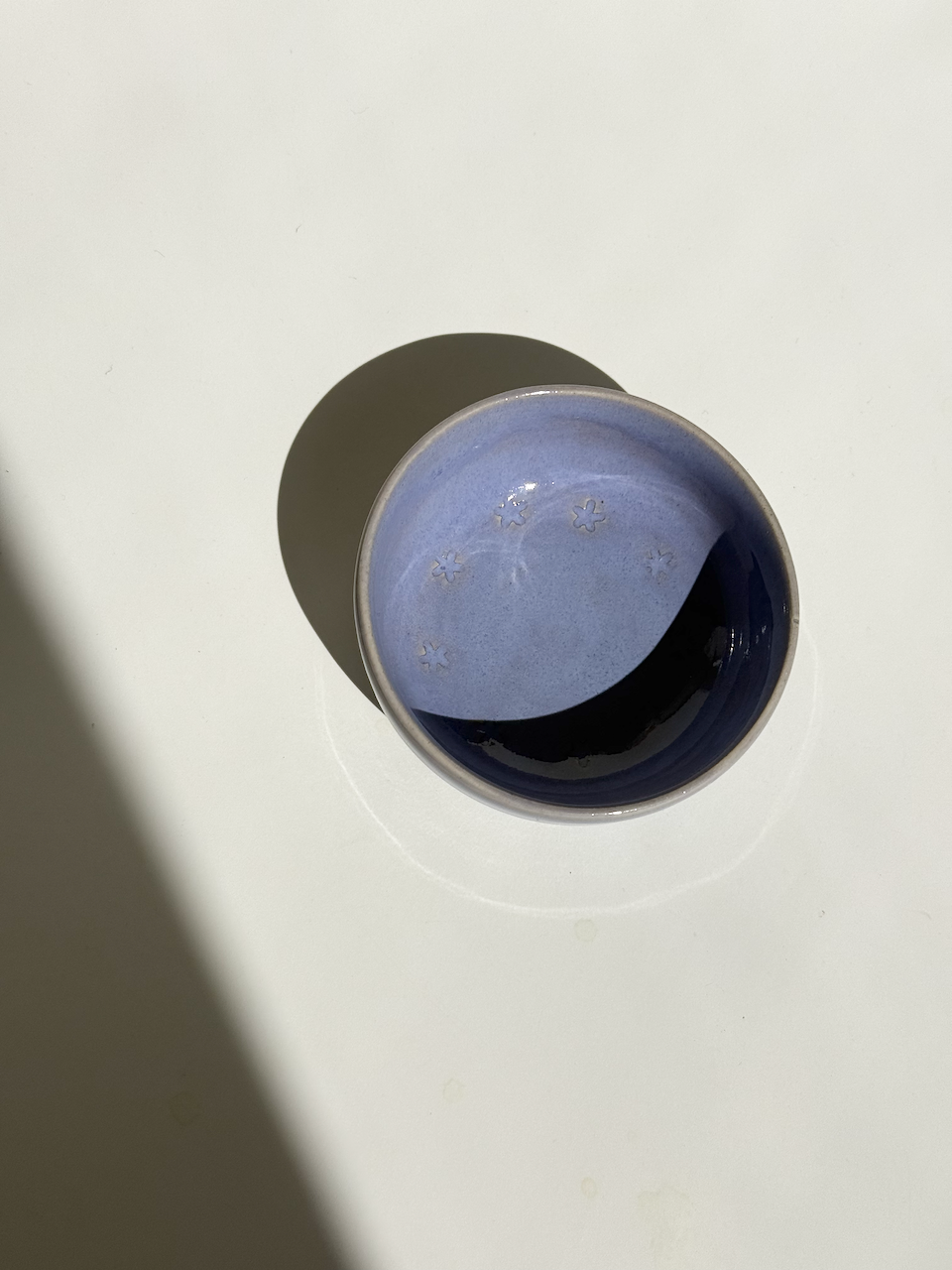 Lavender Ceramic Mini Star Bowl